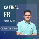 CA Final FR | Power Batch By CA Sarthak Jain | For Jan 26 Exams